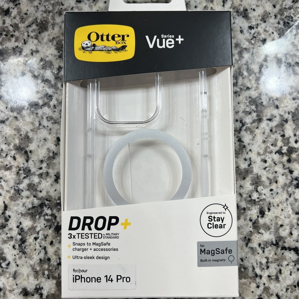 Otterbox Vue+ Apple iPhone 14 Pro Stardust Magsafe Drop Tested New